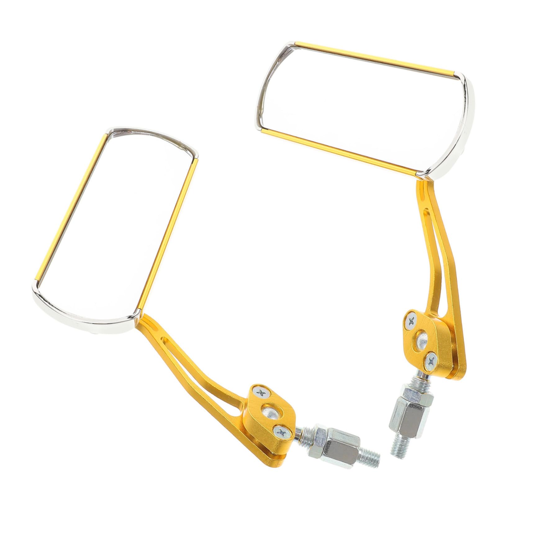 Toyvian 2pezzi Specchietto Retrovisore Per Bicicletta Specchietto Laterale Regolabile Accessori Per Scooter Resistente Agli Urti Installazione Rapida