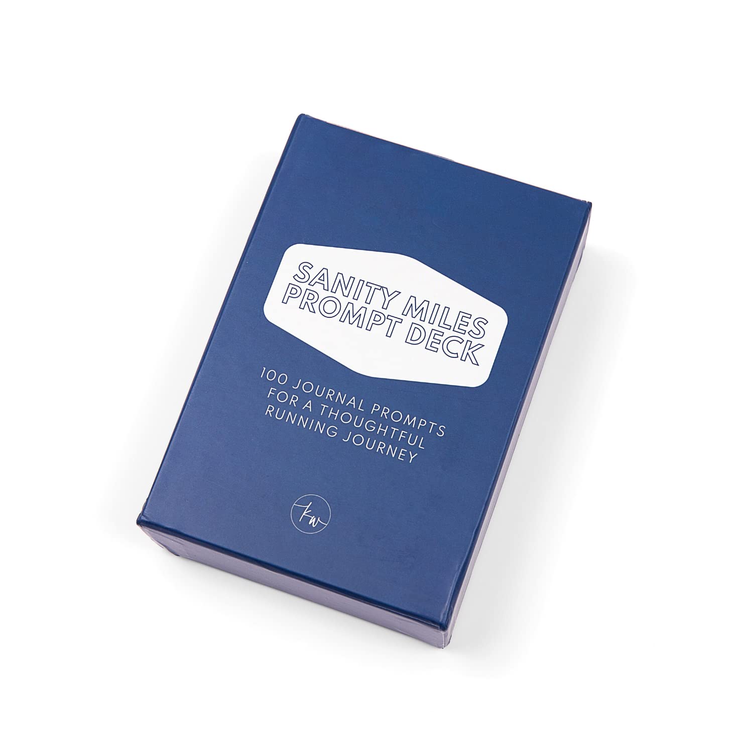BYKWEST The Sanity Miles Deck of Journal Prompts, Mindful Movement Journal Prompts, Miles for Mental Health, Journal Prompts for Daily Journal Reflections, 100 Journal Prompts