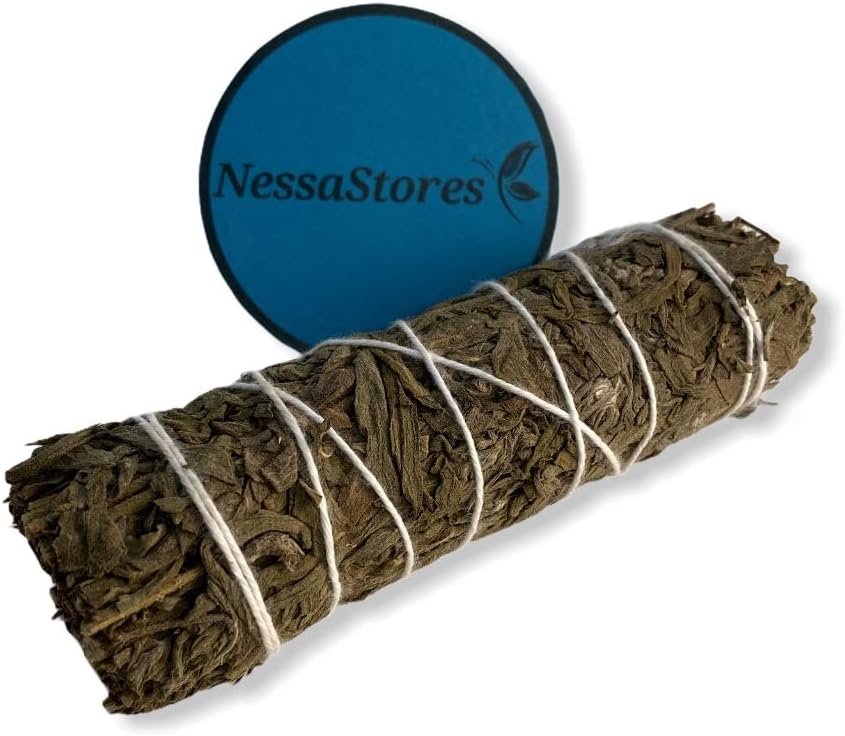 NESSASTORES - Mugwort Smudge Incense 4" Bundle #JC-177 (12 pcs)