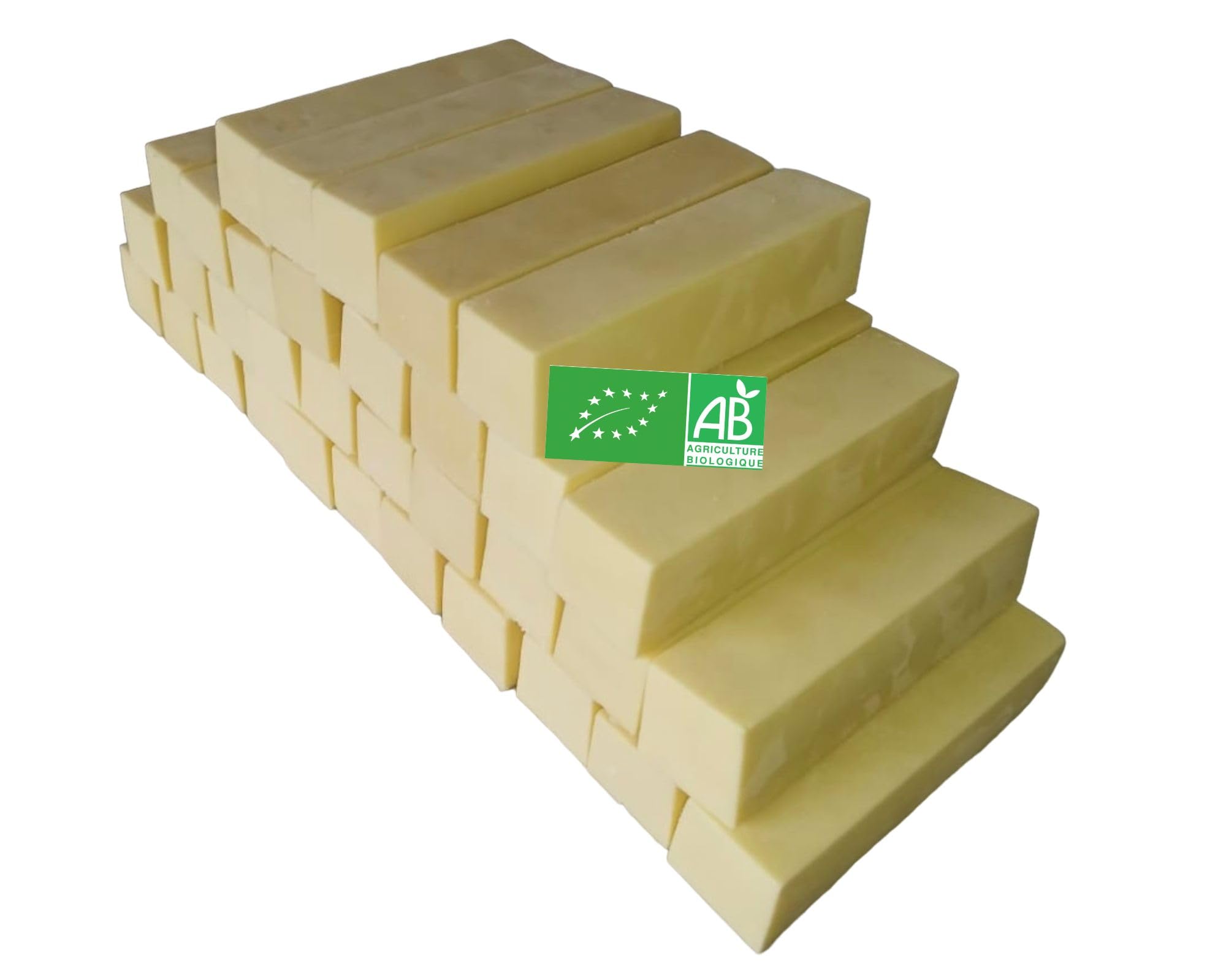 BEURRE de CACAO Criollo Certifié BIO-ECOCERT (300 g) Organic Cocoa Butter - Non raffiné - 100% pur et naturel (ALIMENTAIRE & COSMETIQUE) Entreprise Française