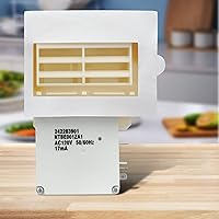 Vista 5 de 242303001 Refrigerator Damper Assembly Air Damper Control Assembly Compatible with Frigidaire Compatible with Crosley White replaces 3016452