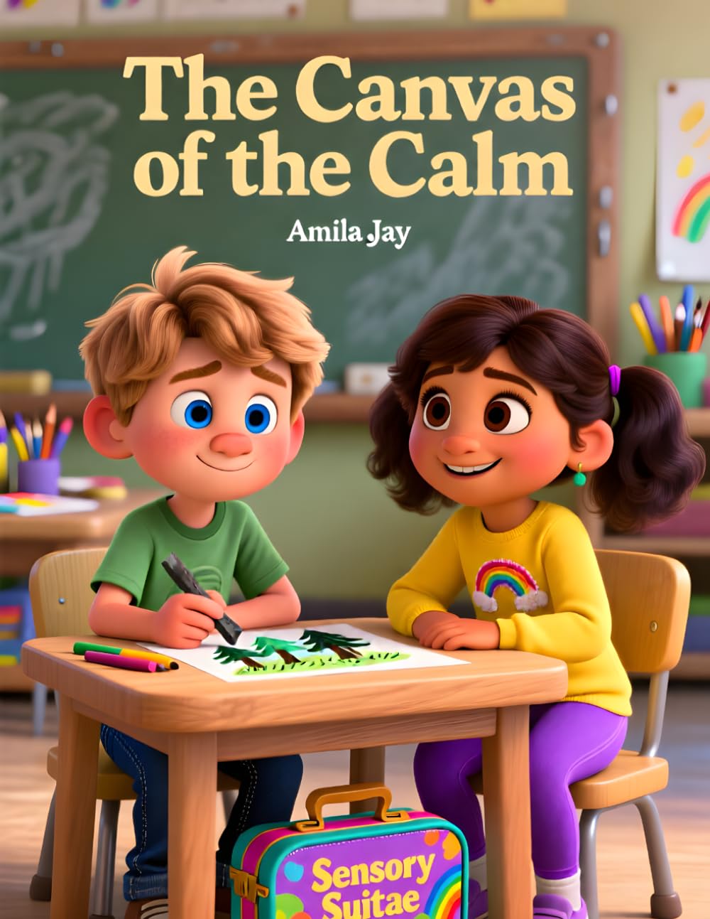 The Canvas of the Calm - Kids Story about Sensory Processing Disorder (SPD): Kids’ and Children’s Story about Sensory Processing Disorder (SPD) & How to Cope with It