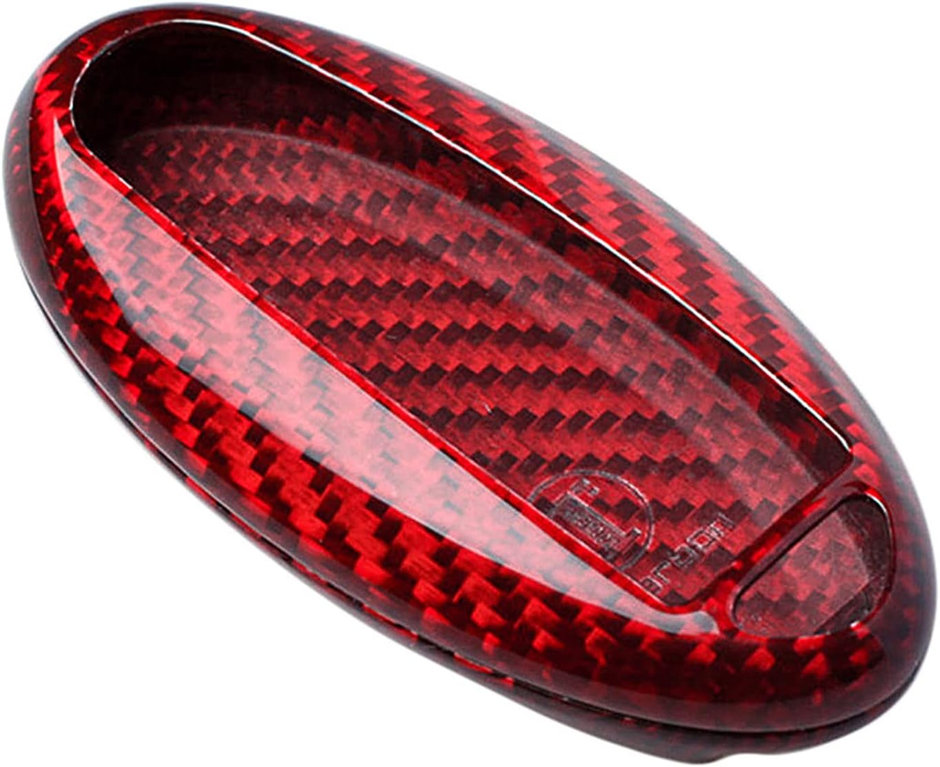Bеѕt Dеаl M.JVisun Genuine Carbon Fiber Key Fob Cover for Nissan 370Z Altima Maxima Murano Armada GT-R Leaf Sentra Rogue Pathfinder Versa Smart Car Remote Key Fob Case for Men Women - Red