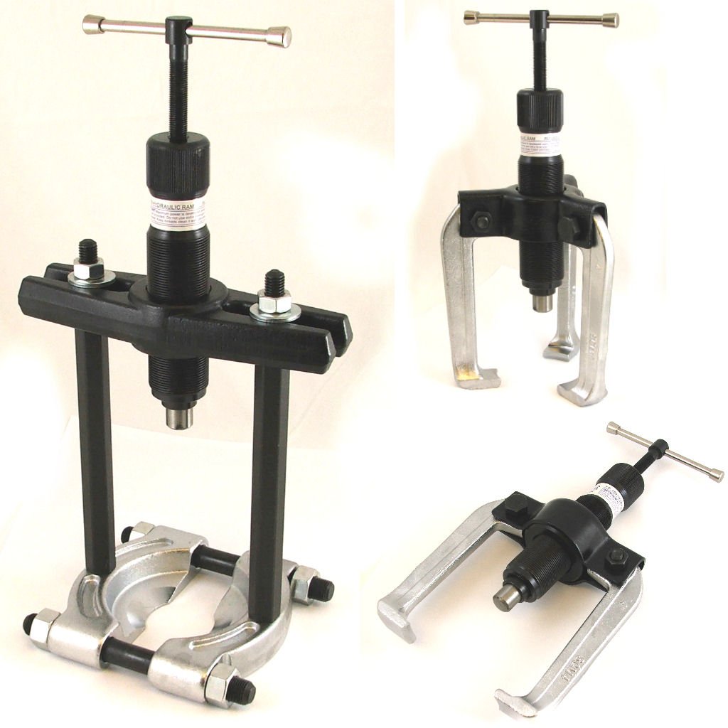 Toolzone 10 Ton Hydraulic Gear Puller Set in Case - Full Set