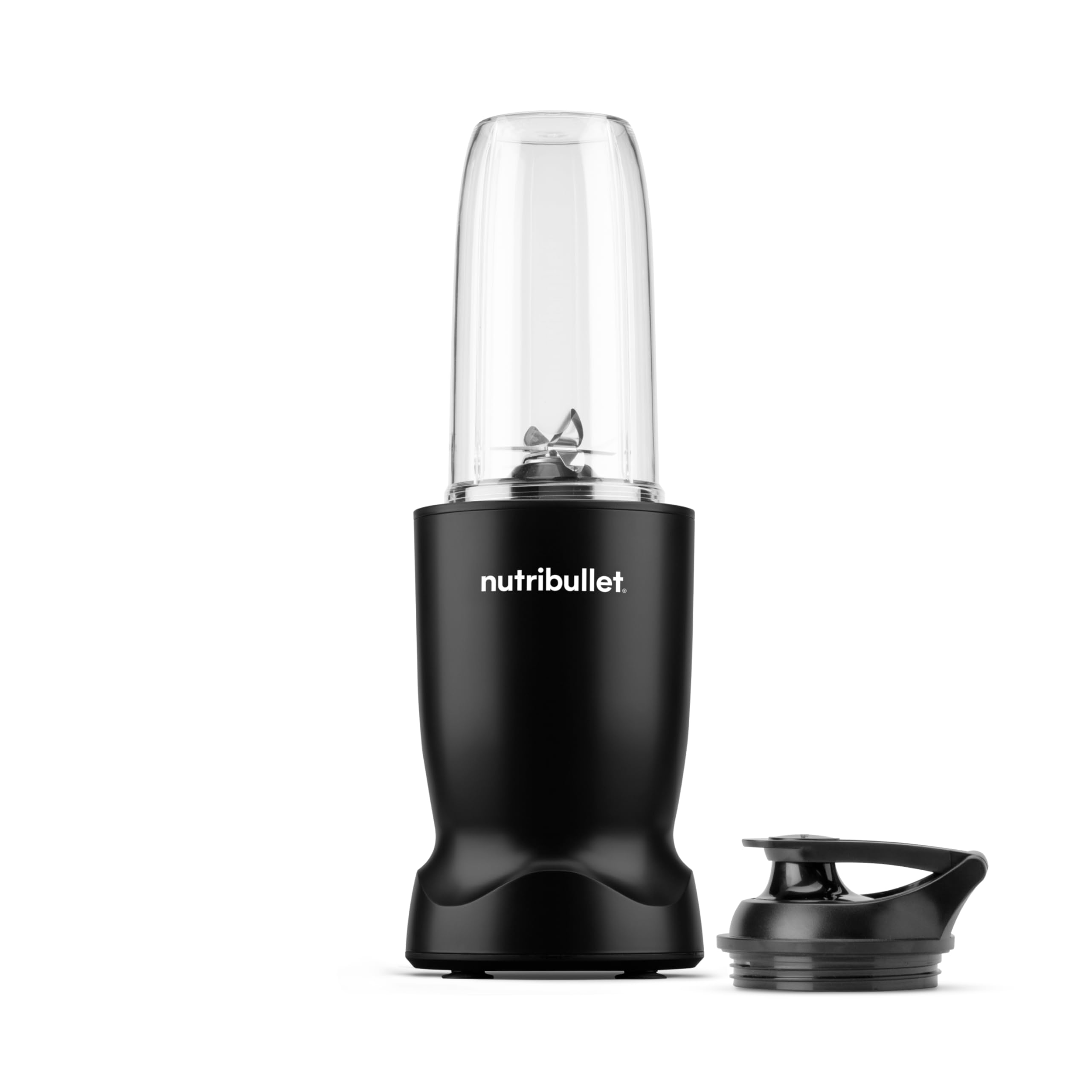 Nutribullet Turbo 1000 W, kompaktowy, wydajny blender do smoothie, osobisty blender z automatycznym cyklem 45 sekund, ostrzem Rapid Extractor, do smoothie, mrożonych owoców i suszonych owoców, czarny