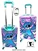 Fast Forward Kids Licensed Hard-Side 20” Spinner Luggage Lightweight Carry-On Suitcase (Stitch)