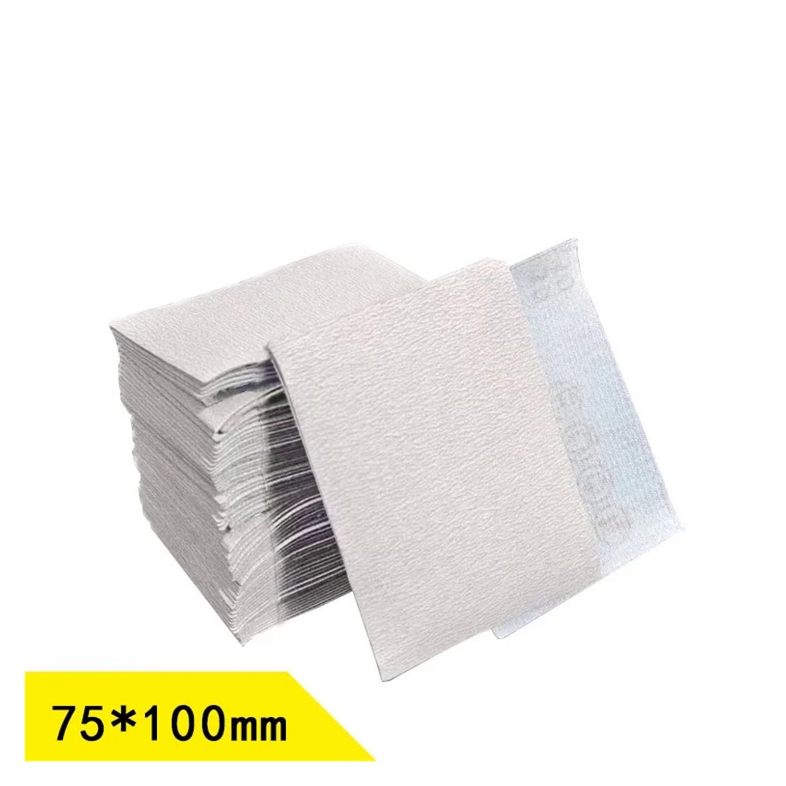 Nastri Abrasivi Carta vetrata floccata a grana quadrata da 20 pezzi | 120 grit,50 pcs