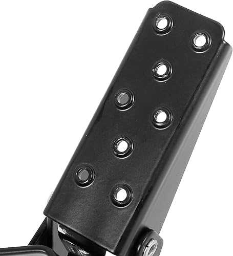 Miniatura 7 de F FIERCE CYCLE 1 par 0.315 in acero inoxidable universal motocicleta plegable trasero reposapiés estribera pedal peg bicicleta bicicleta ciclismo