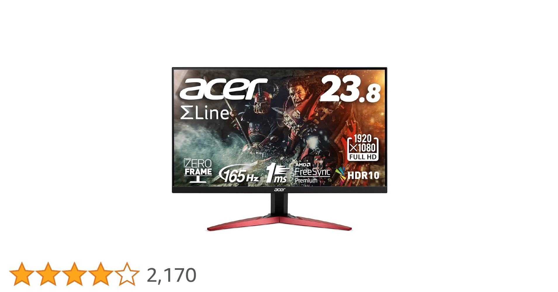 Acer ゲーミングモニター SigmaLine KG241YSbmipx Amazon.co.jp: Acer ゲーミングモニター SigmaLine 23.6インチ