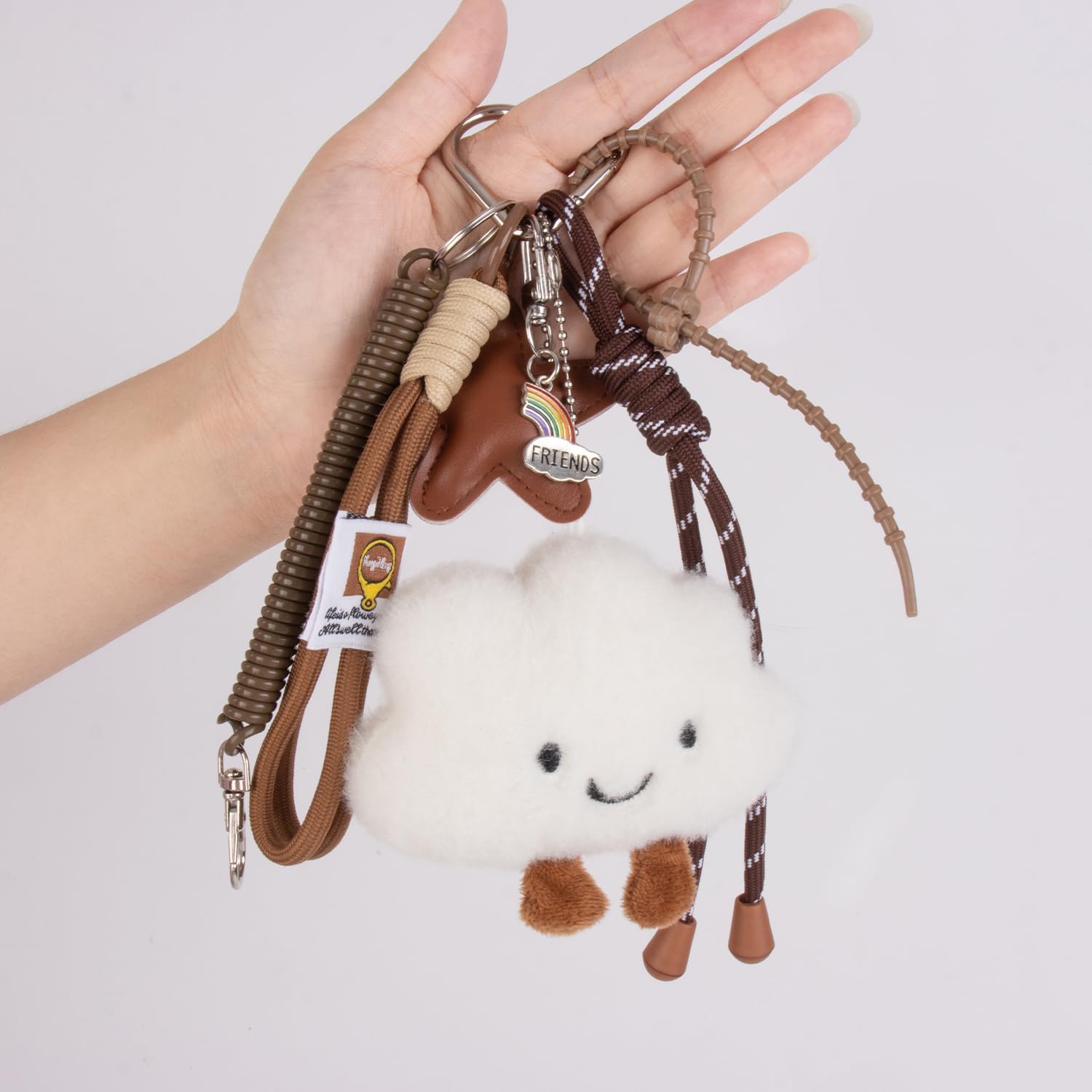 Georgie Porgy Bag Charms Keychains Clothing Accessories for Women Handbags Purse Backpack Sports Bag Pendant Gift for Girls - Image 3