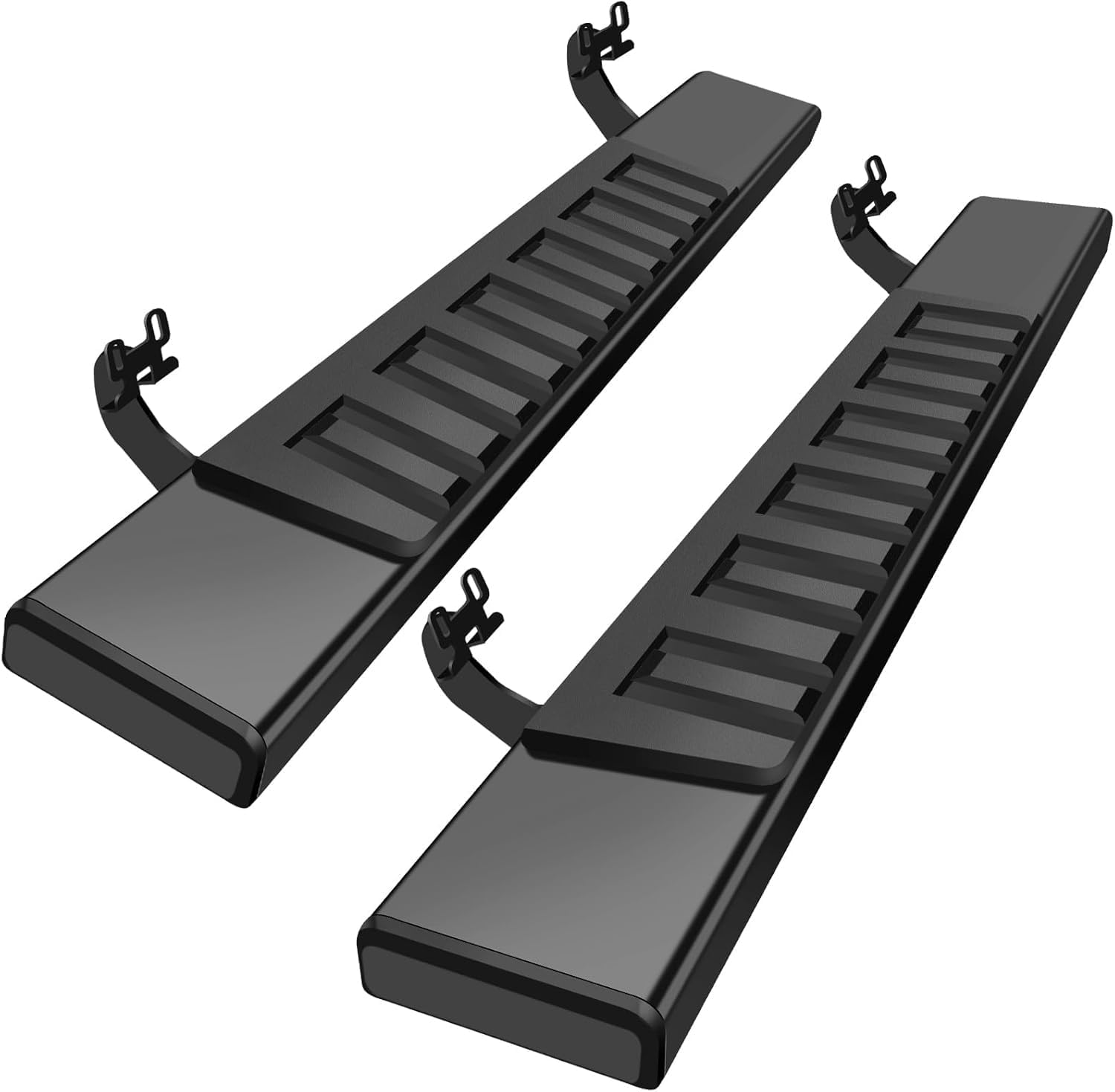 6 Inche Running Boards Compatible with 2004-2014 Ford F150 Regular Cab, Carbon Steel Truck Side Step Nerf Bars Black Regular/Standard/Single Cab