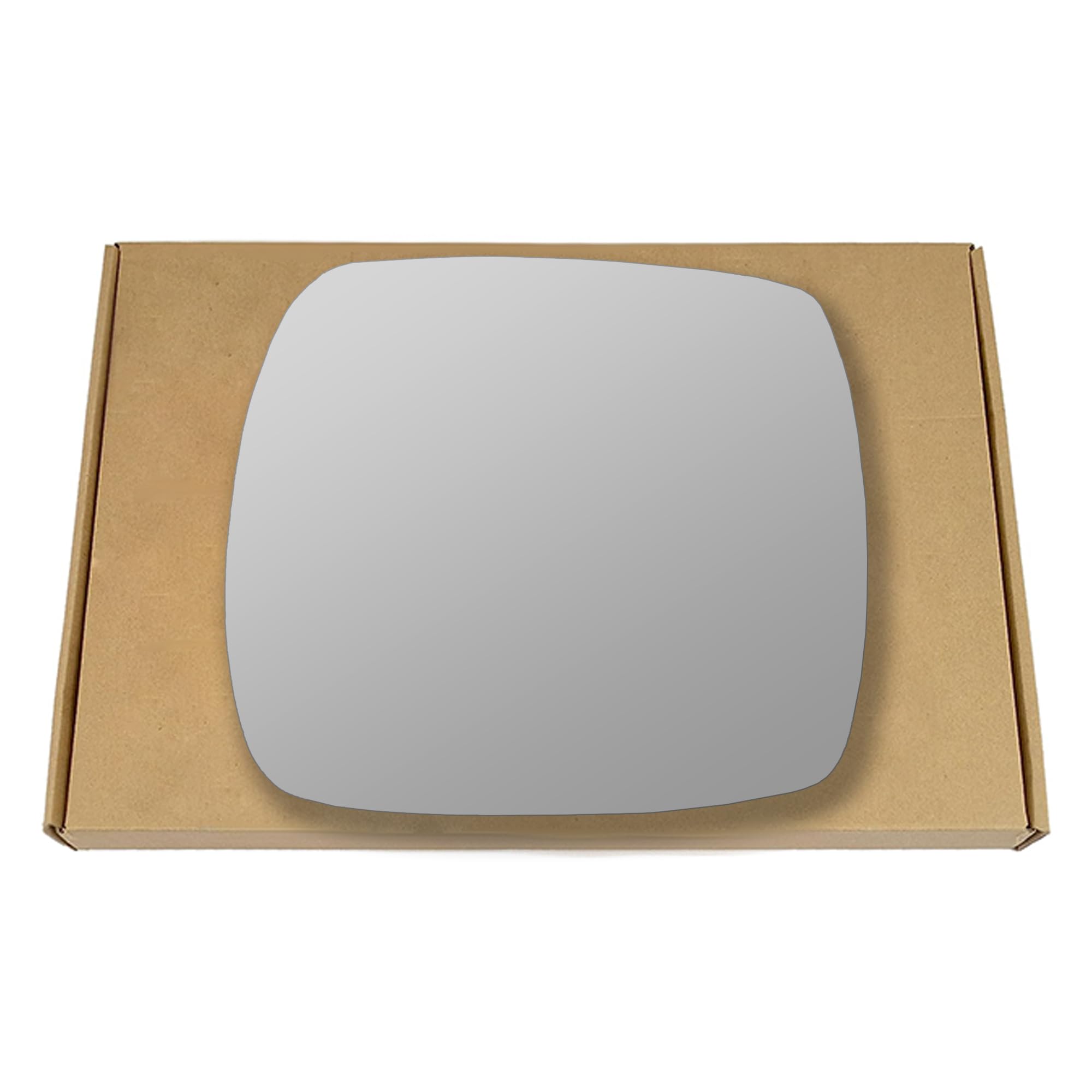 Less4spares Side View Replacement Wing Mirror Glass Compatible with Renault Kangoo 2008-2012 Convex Right Driver off side RHS O/S