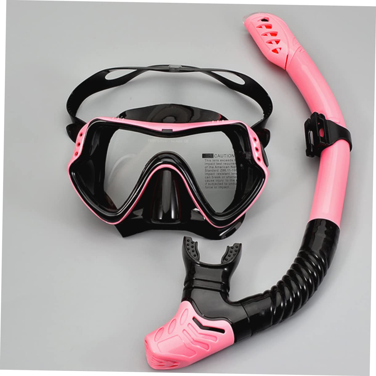 SUPVOX Equipo de Snorkel y Gafas para Buceo Gafas de Esnórquel Tubo de Respiración para Esnórquel el Mar o Piscina Material Resistente y Cómodo