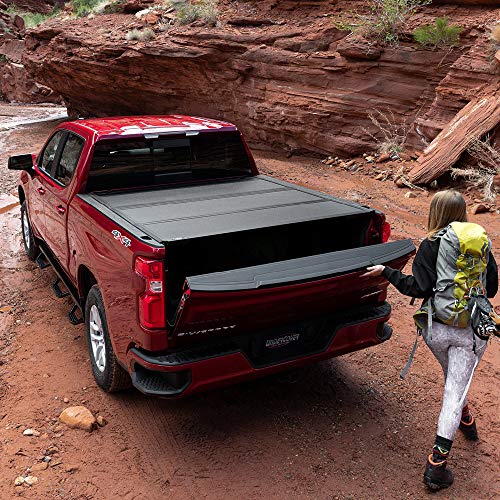 Undercover Armorflex Hard Folding Truck Bed Tonneau Cover | Ax12020 | Fits 2019 - 2021 Chevy/Gm Silverado/Sierra, Works W/ Multipro/Flex Tailgate (Will Not Fit Carbon Pro Bed) 5' 10" Bed (69.9") #TOP6