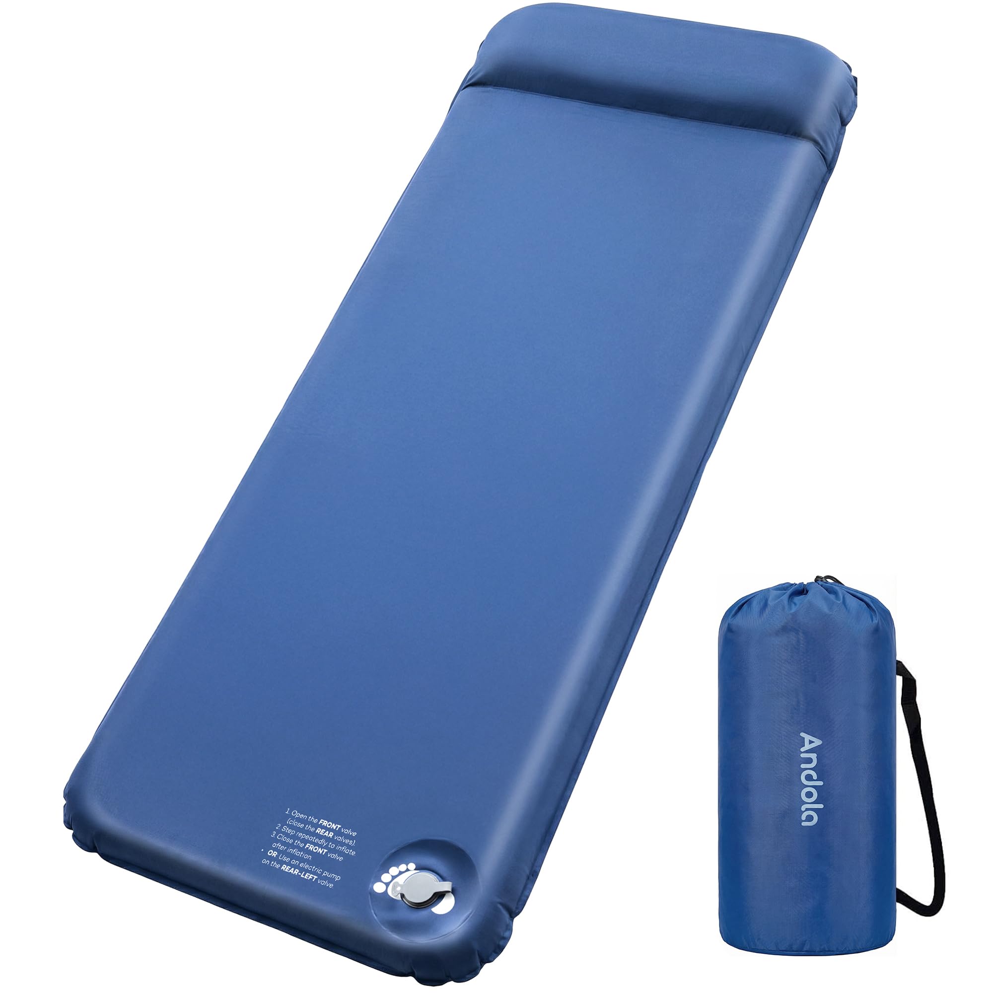 Andola 3 Inch Thick Memory Foam Sleeping Pad