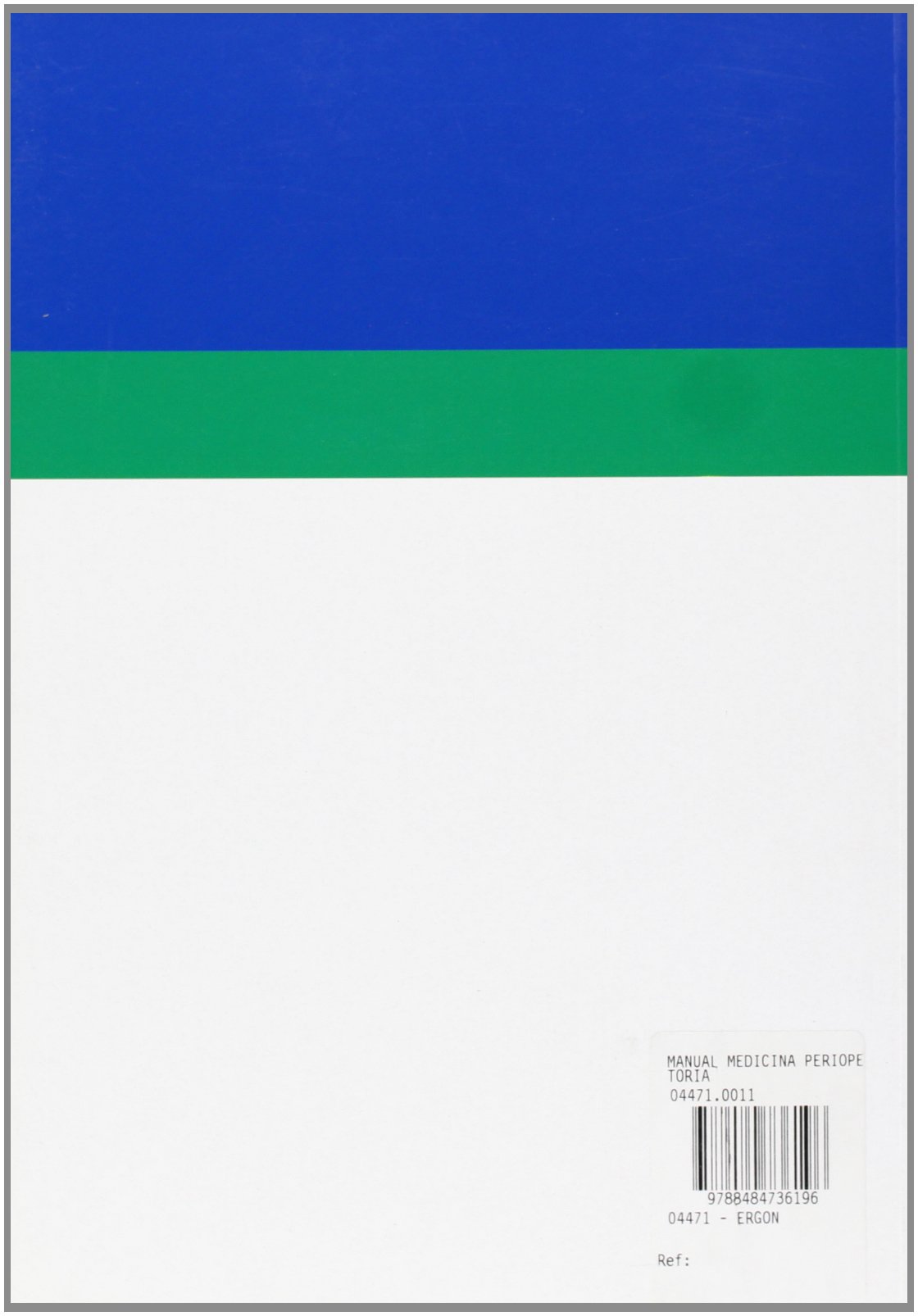 Manual de medicina perioperatoria