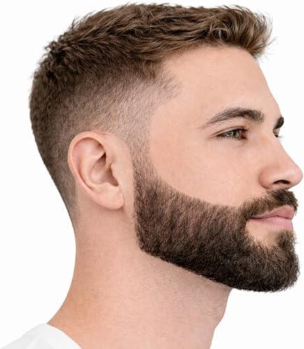 Miniatura 5 de Quality Time Kit de plantillas para moldear barba - 2 guías premium multiestilo para barba y escote: manos libres, dos herramientas para líneas