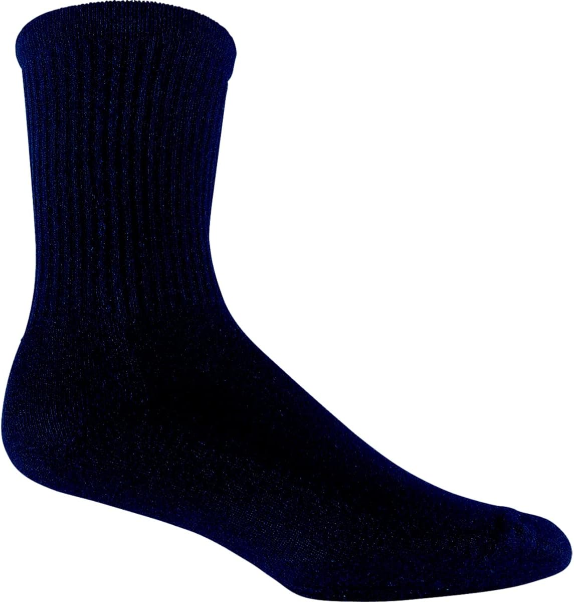 ASICS Unisex Team Crew Sock Accessories Medium Navy