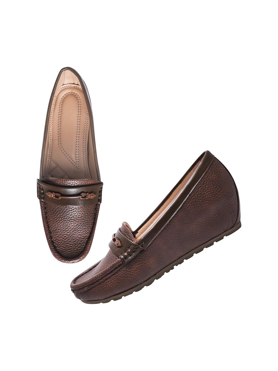 TRYME Trending Casual and Classy Comfortable Voguish Wedges Bellies Loafer for Womens and Girls (B0D5D6V6FK) Amazon Price History, Amazon Price Tracker