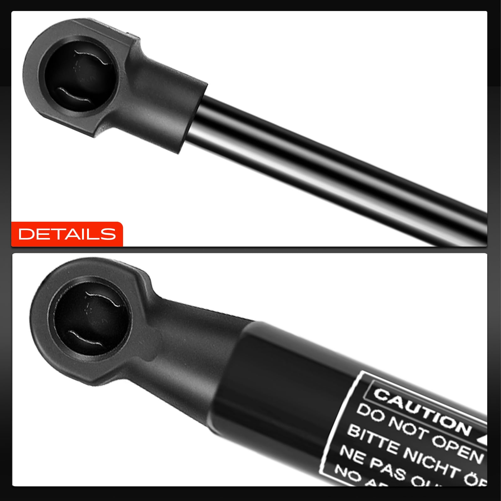 Frankberg 2x Molle a gas Portellone posteriore Compatibile con Spark 1.0L Compatto 2005-2009 Spark M300 1.0L 1.2L Compatto 2005-2015 Replace# 6666