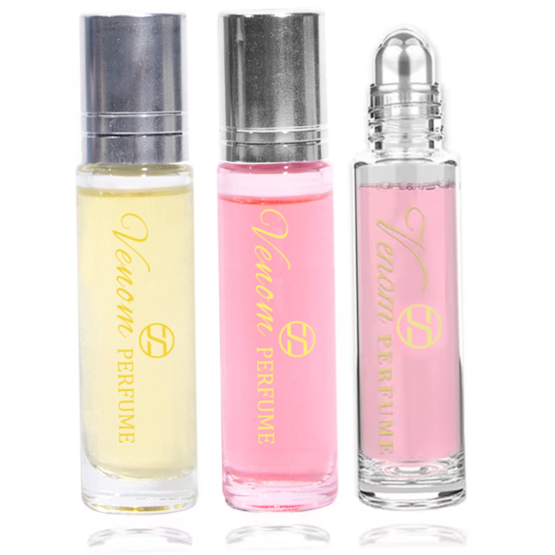 Feromone profumo per uomini e donne 2 pcs roll di lunga durata e avvincente su profumo fragranze romantiche per la data giornaliera, 10 ml