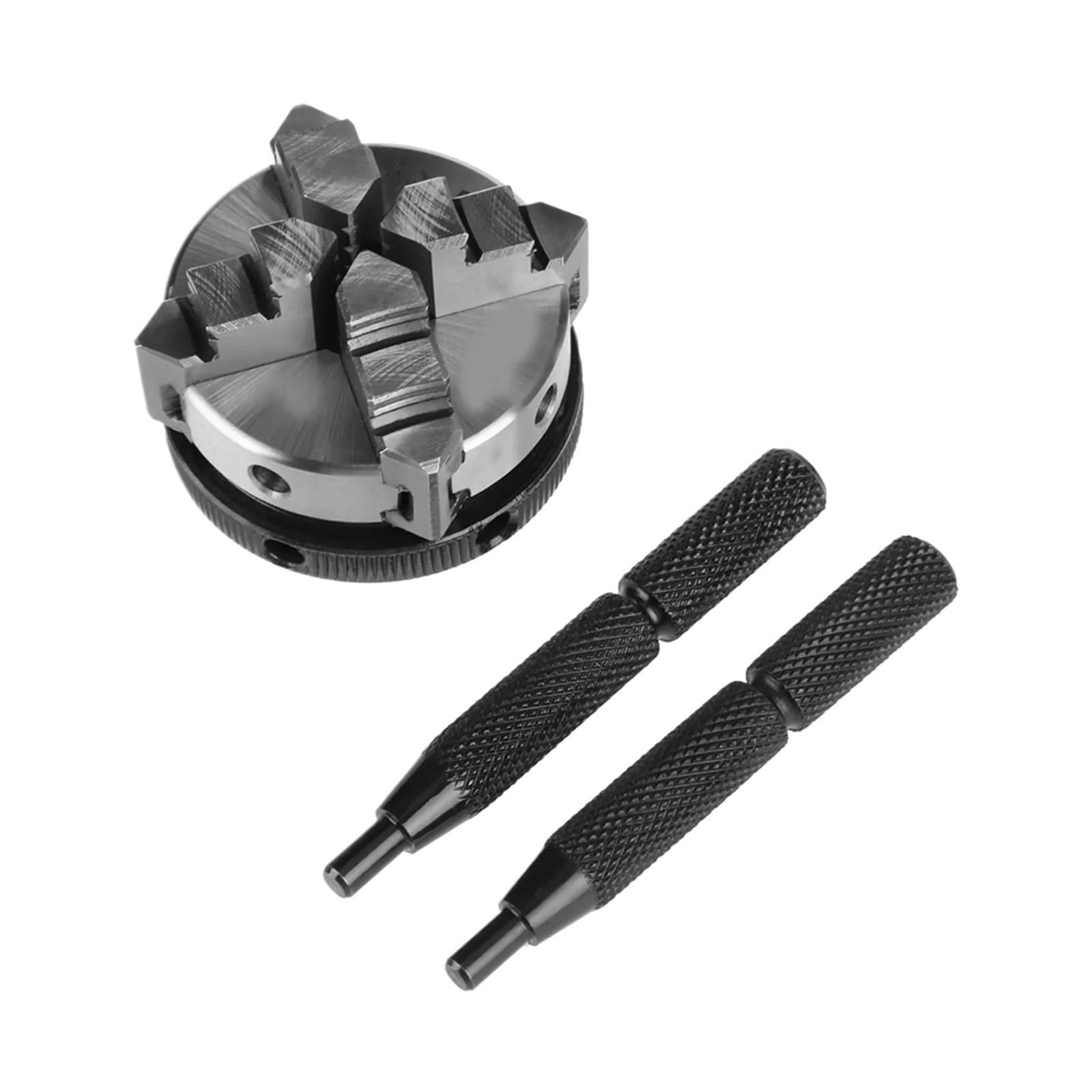 Iklaaqetbxps One Color 50Mm K02-50 Mini Lathe Chuck 4 Jaw Self Centering