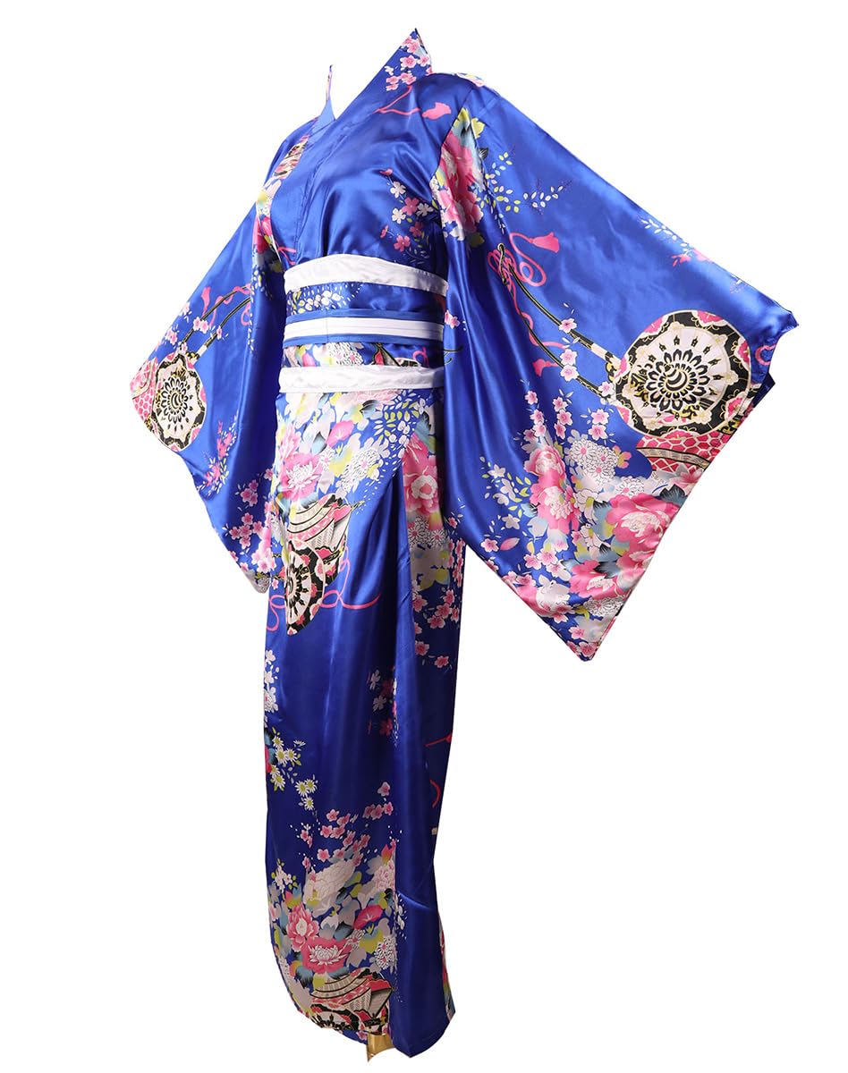 Kimono da donna tradizionale giapponese kimono vestito Halloween cosplay costume geisha yukata accappatoio