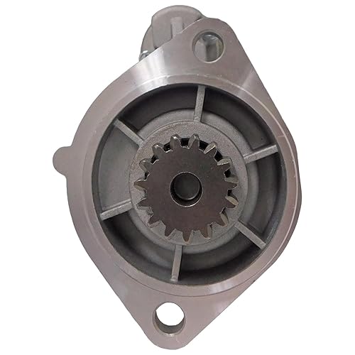 RAREELECTRICAL Nuevo motor de arranque de 12V 15T compatible con Yanmar Engine 2T80l 3Hj2 3Jh2 3Jh2be 4Jh S114-257G S114-257, S114257, S114-257G,