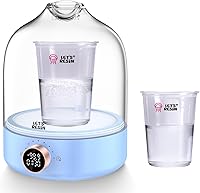 Vista 1 de LET’S Resin Upgraded Resin Bubble Remover, Eliminate 99% Bubble in 5-9 Minutes, 99Kpa with Digital Display，Bigger Capacity, Auto Vent, Timer for