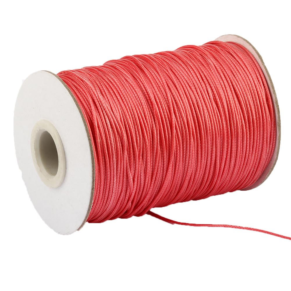 Sznurek woskowy do bransoletek 1 rolka, woskowany sznurek bawełniany, kolorowy, elastyczny pasek nylonowy, sznurek do koralików, 5 mm x 30 m, sznurek woskowy, sznurek węzłowy, gumowa taśma do