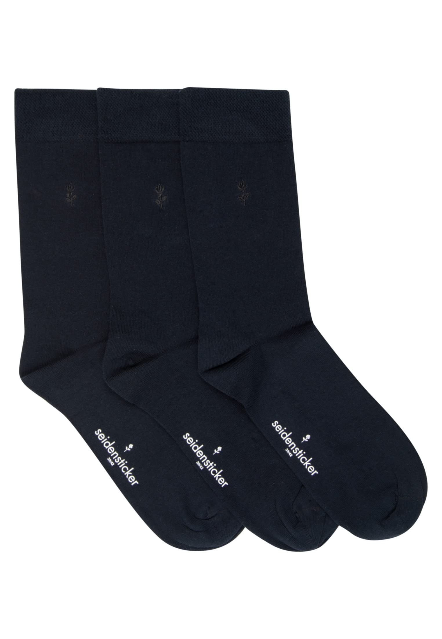 Seidensticker Men's Business Socken Socks, Navy, Navy