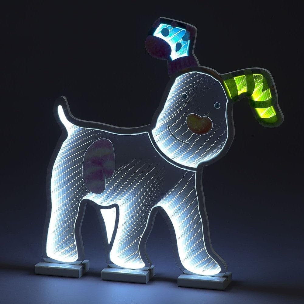 40cm LED Infinity The Snowdog Christmas Decoration IF05117