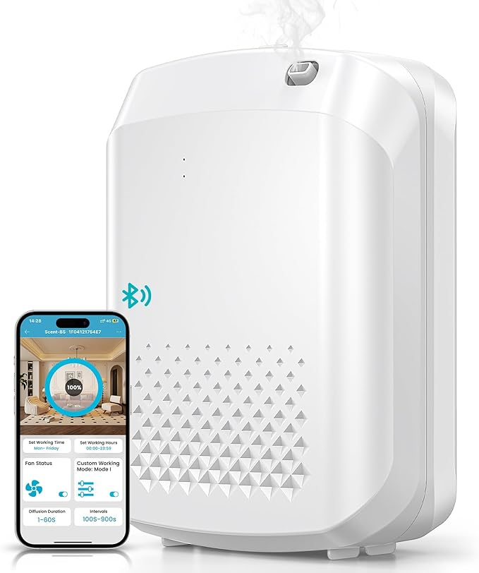 Waterless Essential Oil Diffuser 3000 Sq.Ft Coverage