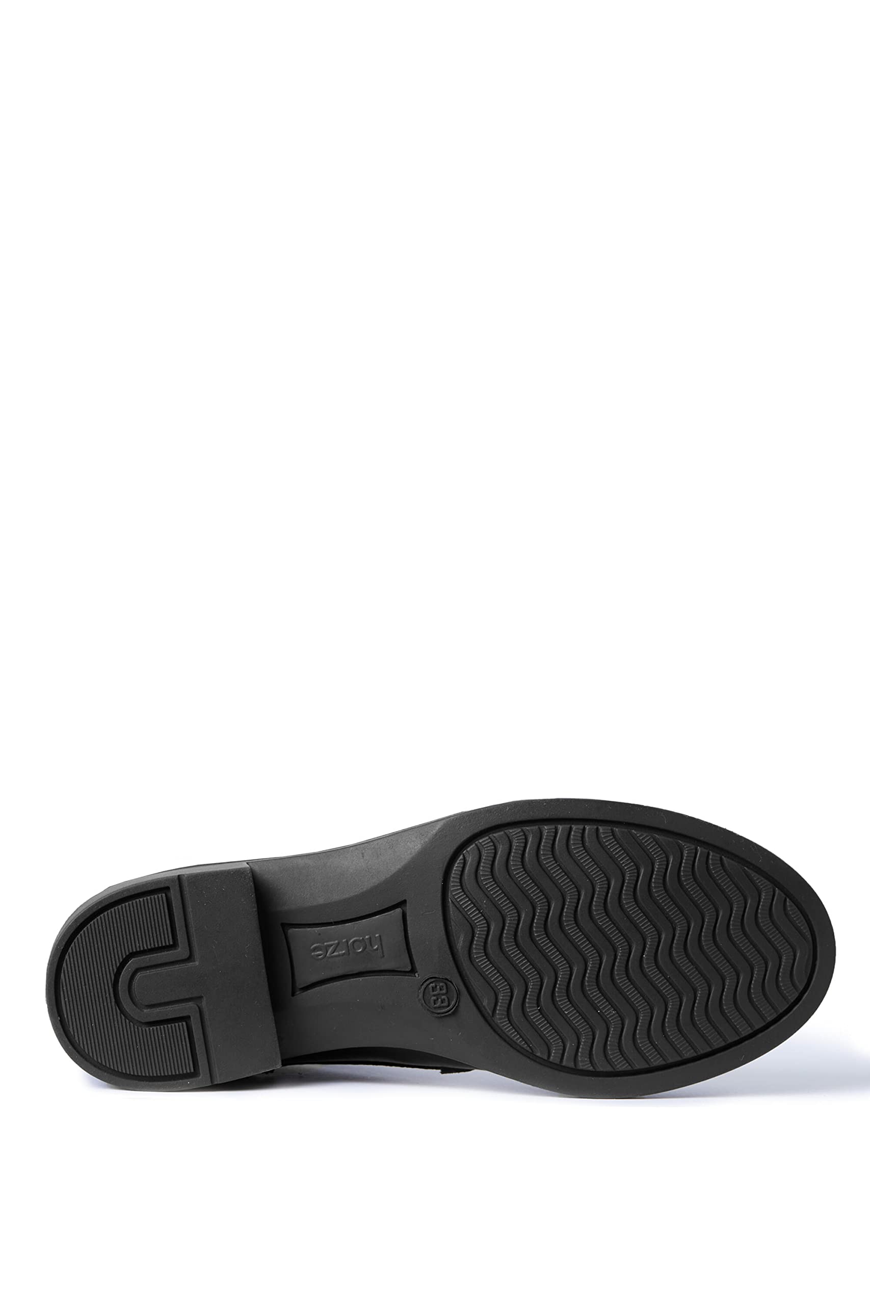 HORZE Bottines d'équitation Kilkenny, Chaussures d'équitation femme, Noir, 38