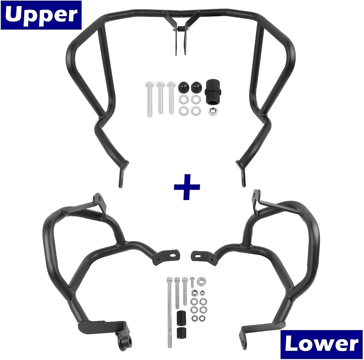 NX 400 500 Engine Guard Highway Crash Bar for Honda NX400 NX500 2024 2025 Motorcycle Frame Bumper Fairing Protector(Full Set)