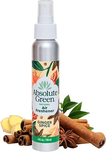 Miniatura 9 de Absolute Green Ambientador en aerosol 100% natural, no tóxico, a base de plantas, seguro en casa, alimentos, niños, mascotas, eliminador de olores,