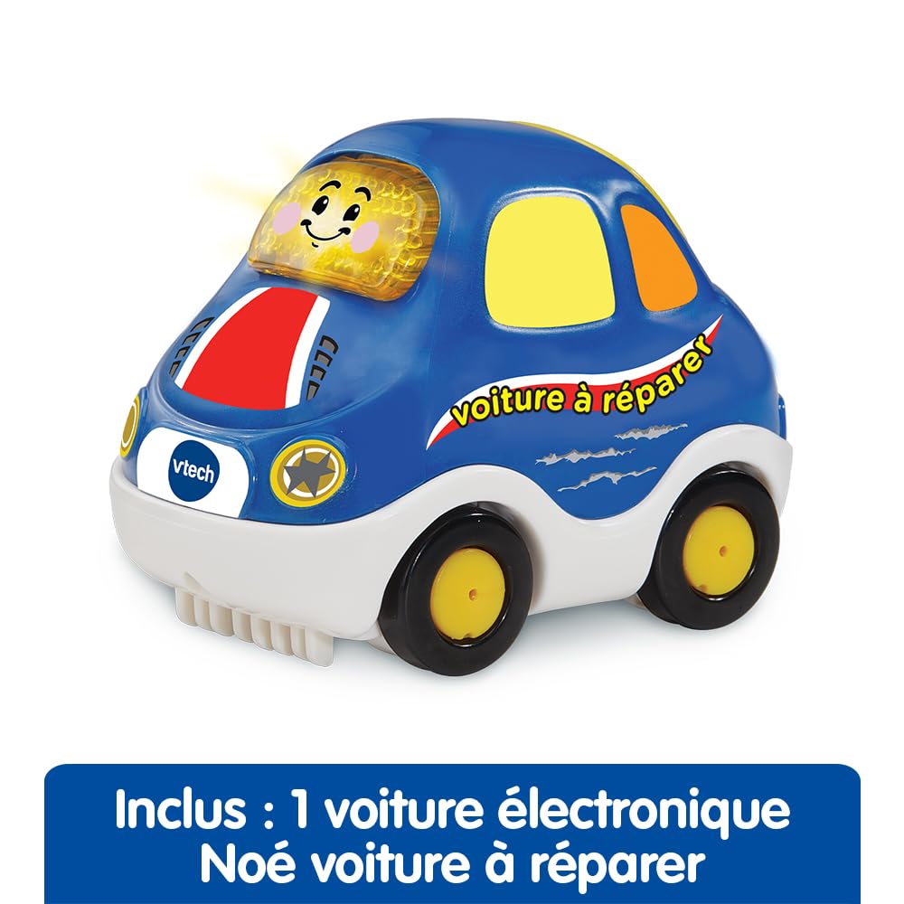 VTech - Tut Tut Bolides Garaż pojazdów, 80-583205, wielokolorowy