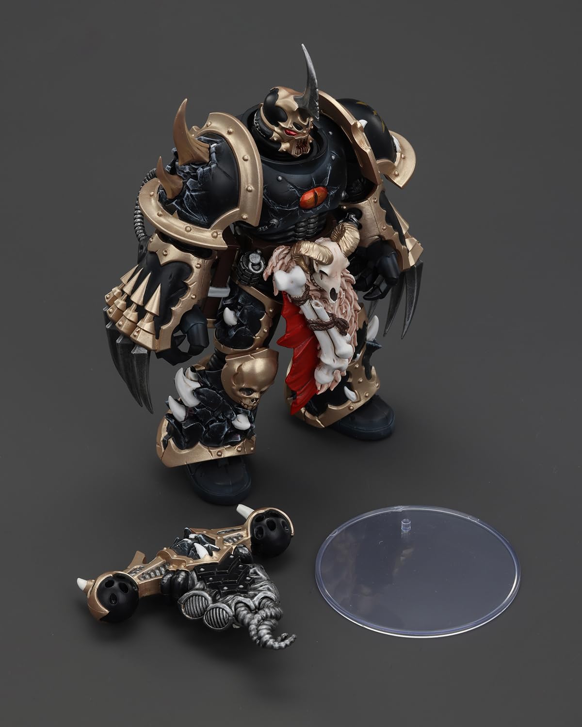 GWTCTOY JoyToy GW 40K original 1:18 Figura de Acción, Chaos Space Marines Black Legion Chosen with Lightning Claws