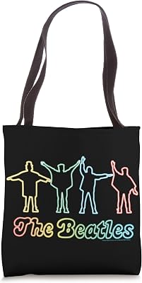 The Beatles - Neon Help Tote Bag