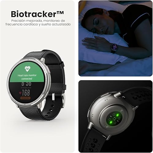 Miniatura 6 de Amazfit Active 2 - Reloj inteligente de alta calidad (redondo) para Android y iPhone, batería de 10 días, resistente al agua, mapas GPS, monitor de