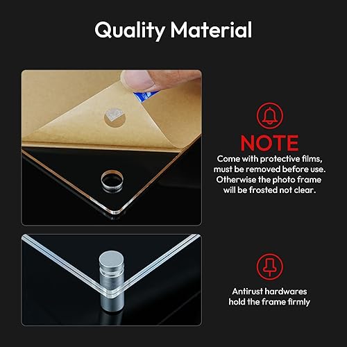 Miniatura 7 de Niubee - Marco para fotografías, acrílico transparente