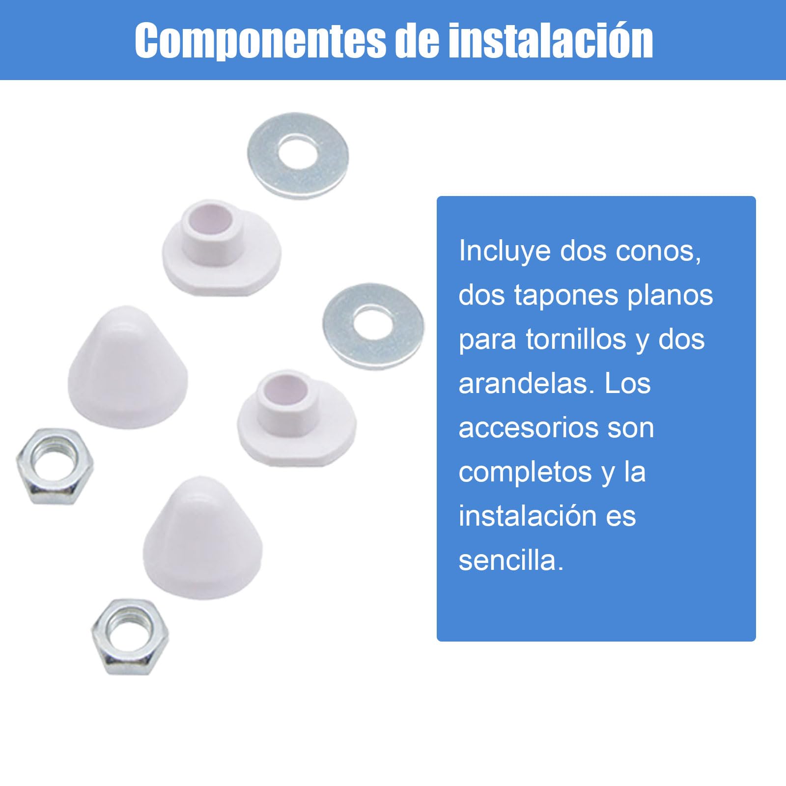 Juego de conexión WC suspendido, compatible con Geberit 152.426.46.1, para tubo PE d90/110, incluye kit de conexión, aislante acústico y accesorios de montaje