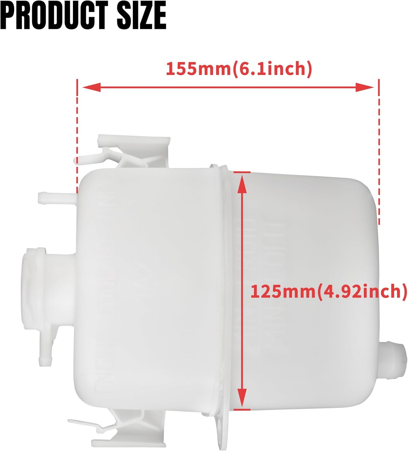 Tank-Coolant for X3, Coolant Reservoir Tank Assembly for Can-Am Defender/Maverick Max Turbo X3/Commander/Spyder RS RT/Traxter T MAX Accessories (Replaces OEM #709200998#709200412#709200163)