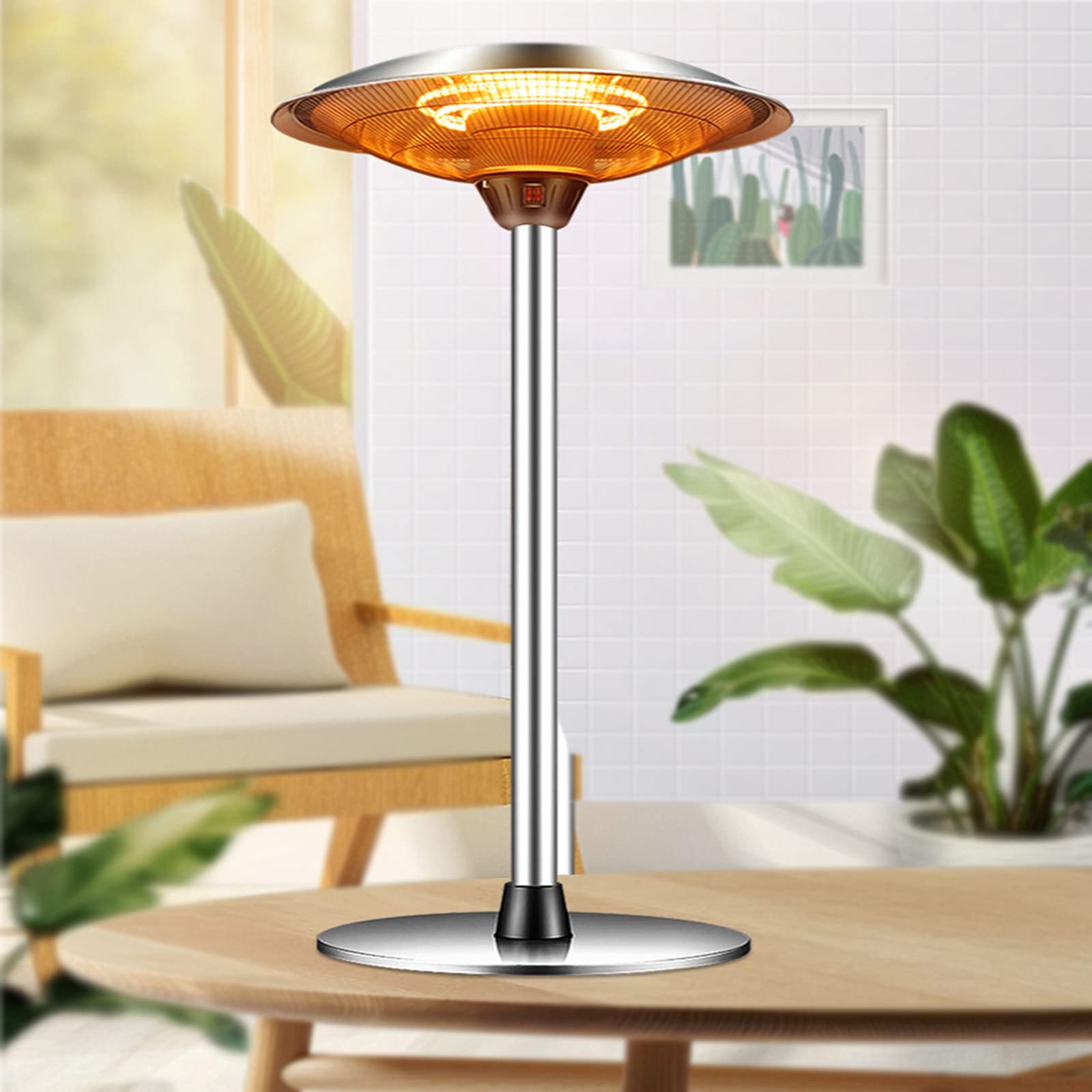 Liu Infrared patio heater-electric patio heater-indoor/outdoor heater-Desk  heater-garage heater-portable heater-3000W- : Amazon.co.uk: Garden