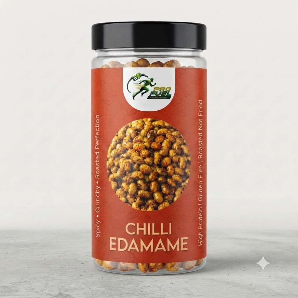 Pro Fuel Roasted Edamame & Protein Beans Snacks, Assorted Flavours,High Protein Supersnack | Zero Oil | Low Carb | Naturally Gluten Free | Plant-Based Crunchy Snack-image-2