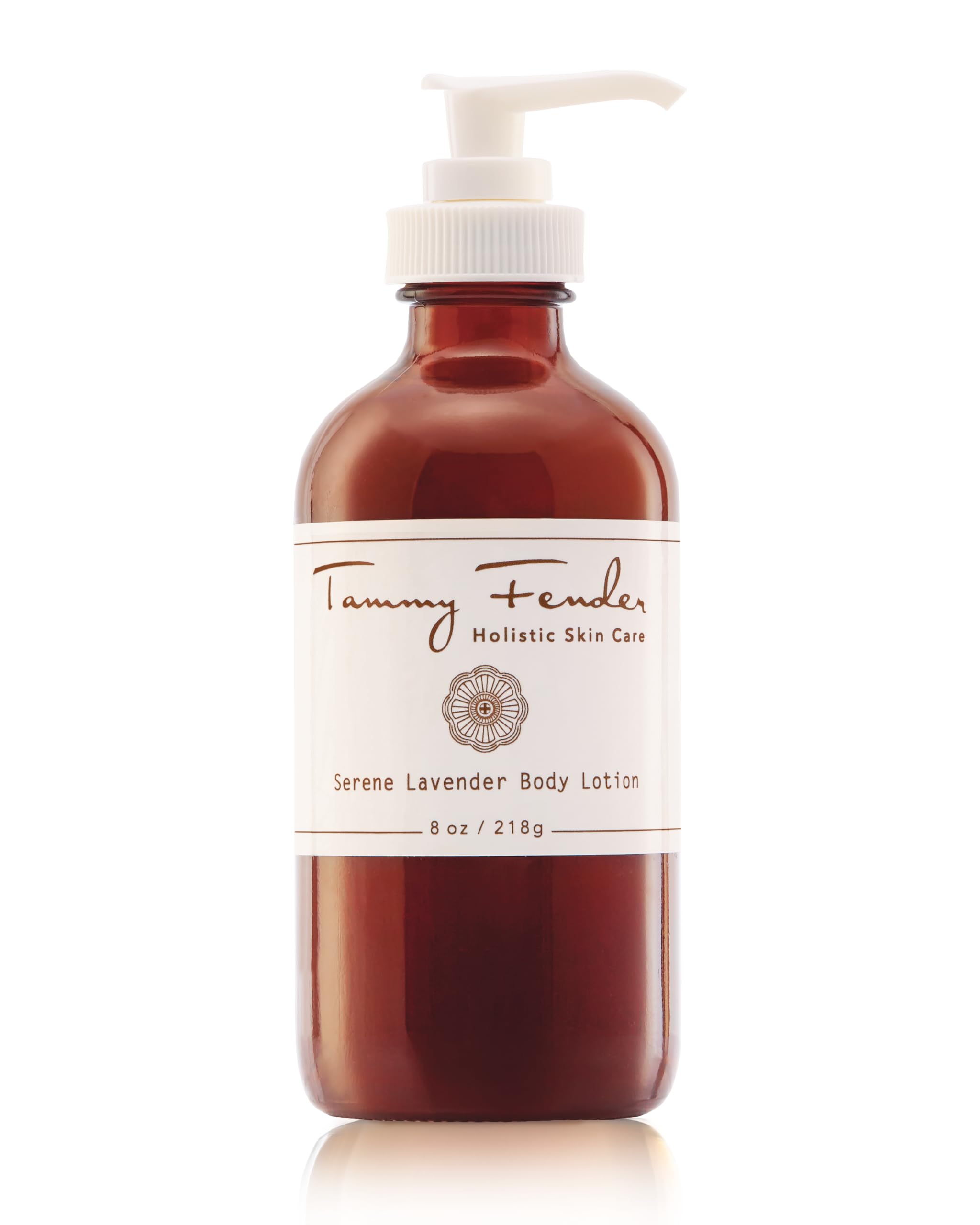 TAMMY FENDER - Serene Lavender Body Lotion | Organic, Cruelty-Free, Non-Toxic | Lightweight, Nourishing, Anti-Aging (8 oz | 218 g)
