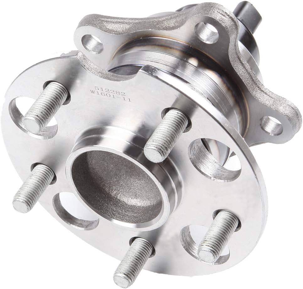 SCITOO 1 x Rear Left Wheel Bearing and Hub Assembly 2004-2006 for Lexus RX330,2007-2009 for Lexus RX350,2004-2007 for Toyota for Highlander,FWD W/ABS 5-Lug 512282 2.4L 3.3L 3.5L
