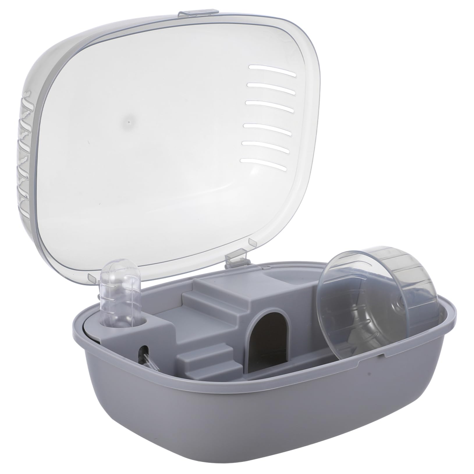 Cage hamster portable HEMOTON plastique respirante pour transport sécurisé