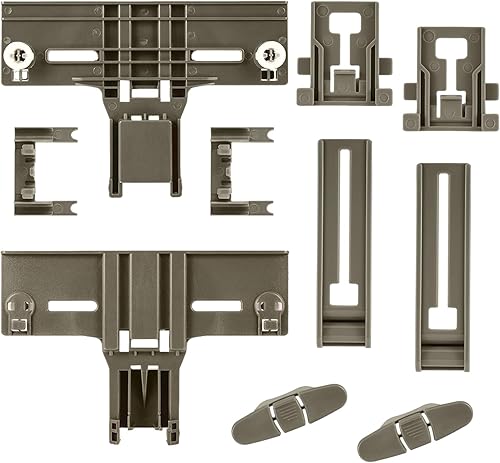 Miniatura 7 de Piezas de estante superior para lavavajillas W10350376 y W10195840 y W10195839 para lavavajillas Kenmore Elite 665, lavavajillas Whirlpool,