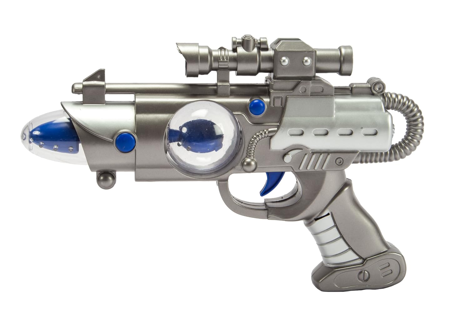 Simba 108046571 - Planet Fighter Light Shooter, 2-krotne sortowanie, dostarczany jest tylko jeden artykuł, światło i dźwięk, funkcja zmiany kolorów, 22 cm, imituje odgłosy strzału, pistolet do zabawy,